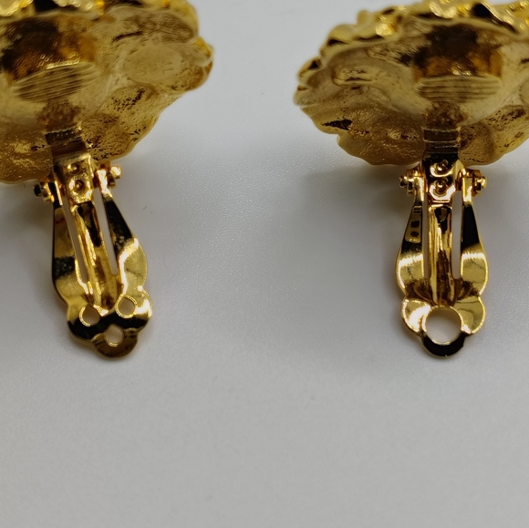 Kenneth Jay Lane For Avon  Clip On Earrings - Picture 7 of 10